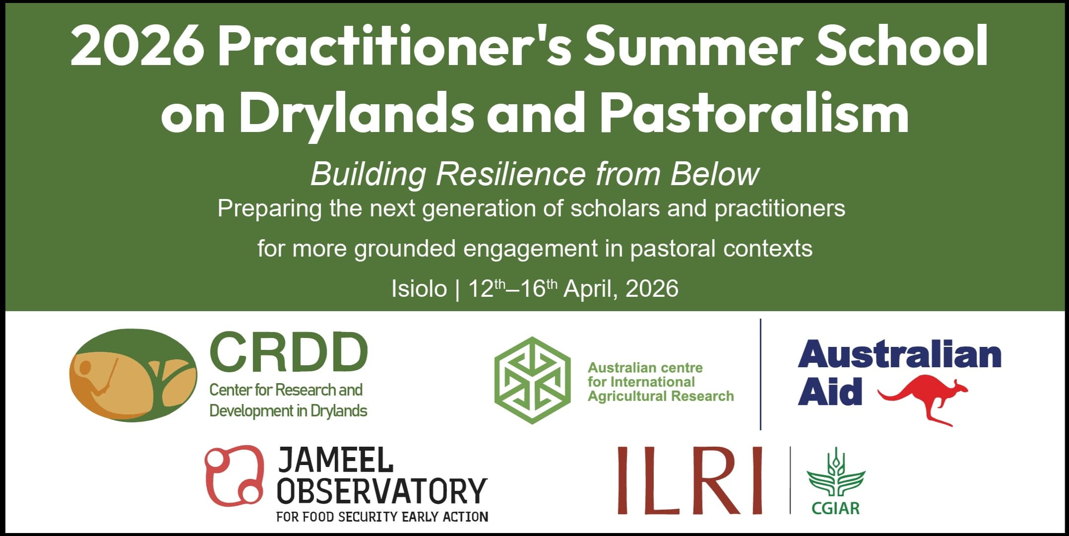 Communiqué: A Turning Point for Development and Humanitarian Action in Drylands is Overdue